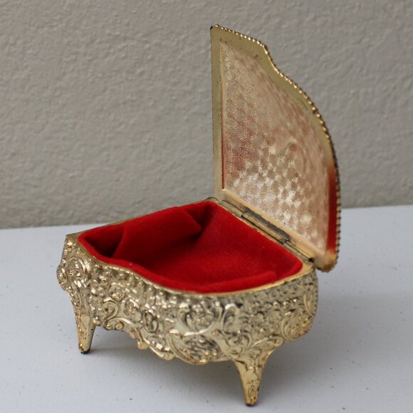 Vintage Piano Jewelry Trinket Box - Picture 6 of 10